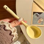 Smooth Ceramic Dessert & Coffee Spoon