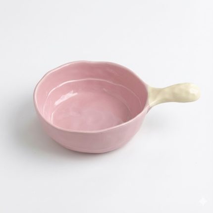 Versatile Ceramic Baking Bowl for Soufflé & Yogurt