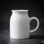 Creative Milk Carton Shaped Ceramic Vase