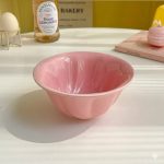 5-Inch Scalloped Rim Ceramic Bowl